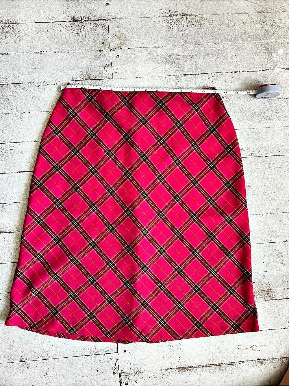 90’s Accomplice Plaid Midi Skirt